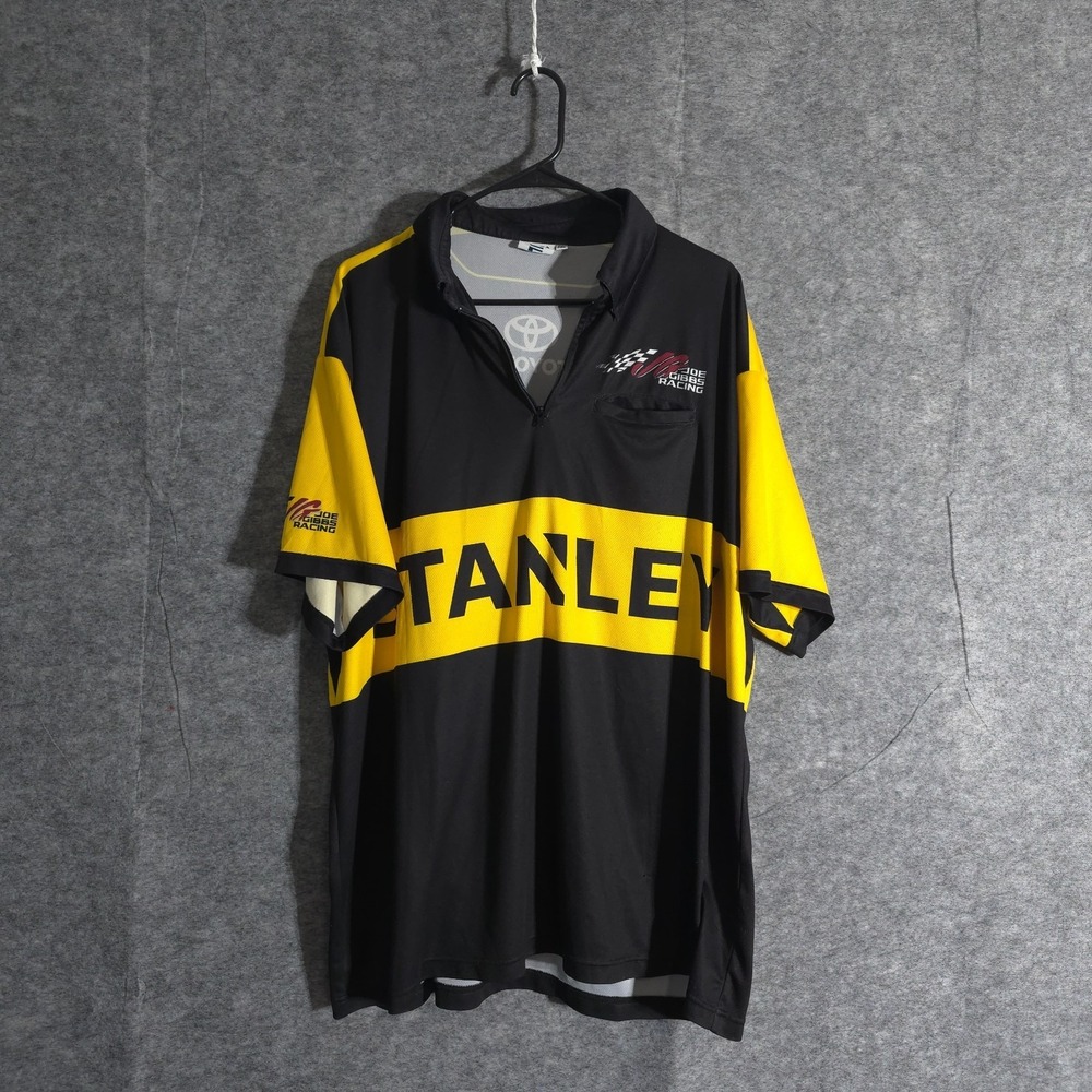 Joe Gibbs Racing Jersey Mens #20 NASCAR Impact Pit Crew Shirt XXL TRD Stanley